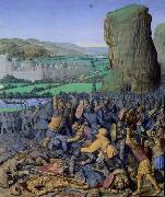 The Battle of Gilboa, by Jean Fouquet